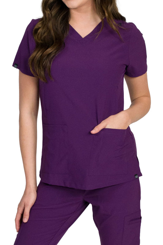 Medgear Fusion-Aspen Women's 5-Pocket Handwarmers Top