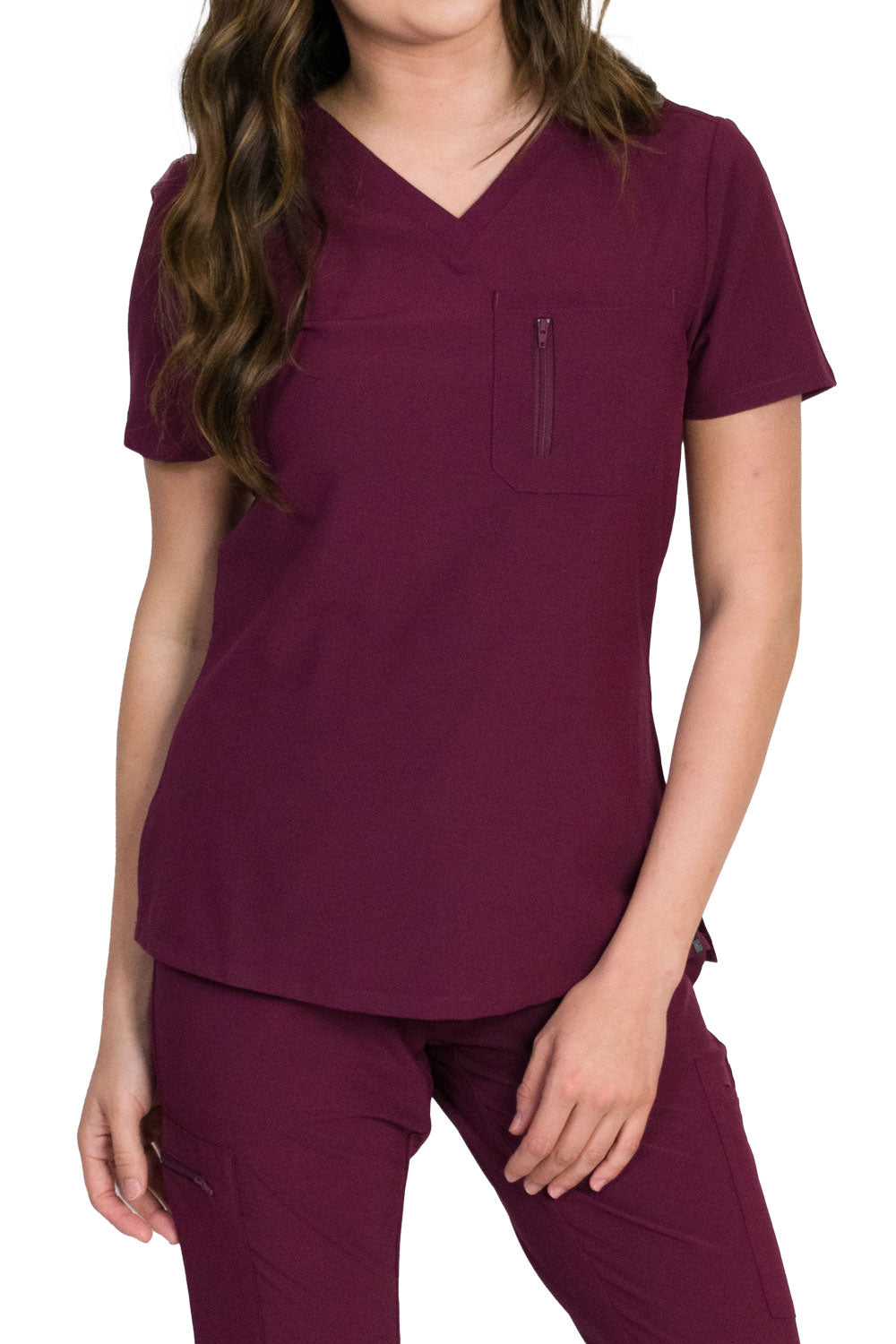 Medgear Fusion-Newport Women's 2-Pocket Chest Top