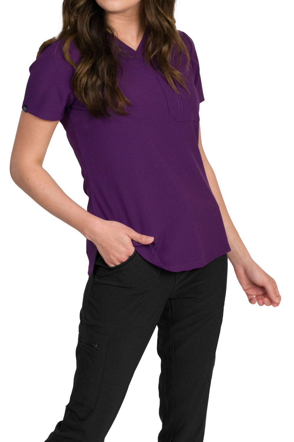 Medgear Fusion-Newport Women's 2-Pocket Chest Top