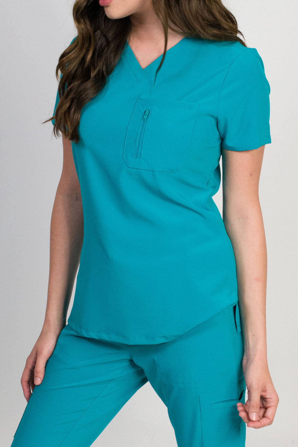 Medgear Fusion-Newport Women's 2-Pocket Chest Top