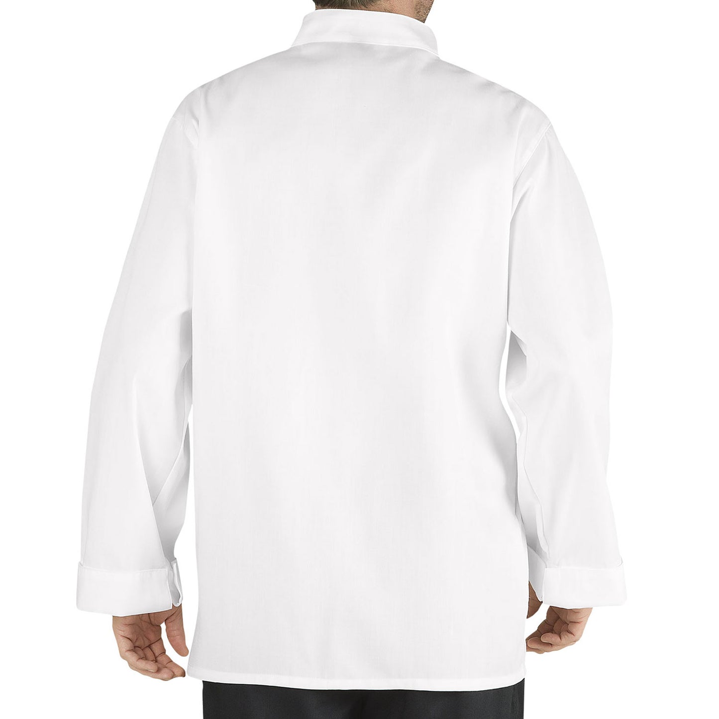 Chef Code Professional Chef Coat with 10 Cloth Knot Buttons