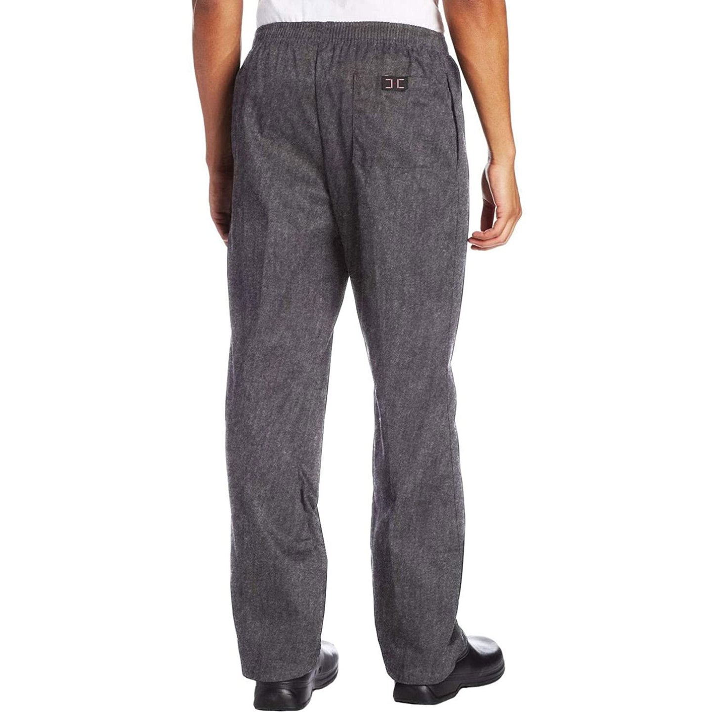 Chef Code Classic Trouser Chef Pant - Elastic Waist with Button and Zipper