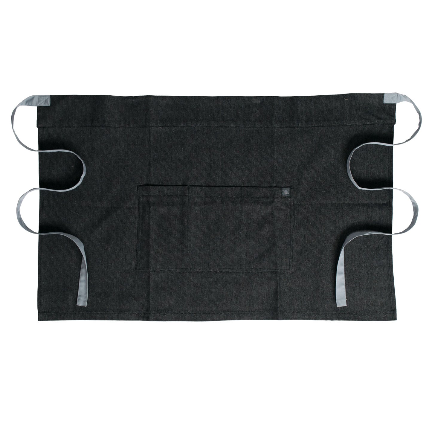 Chef Code 22" Denim Waist Apron with Large 3-section Pocket