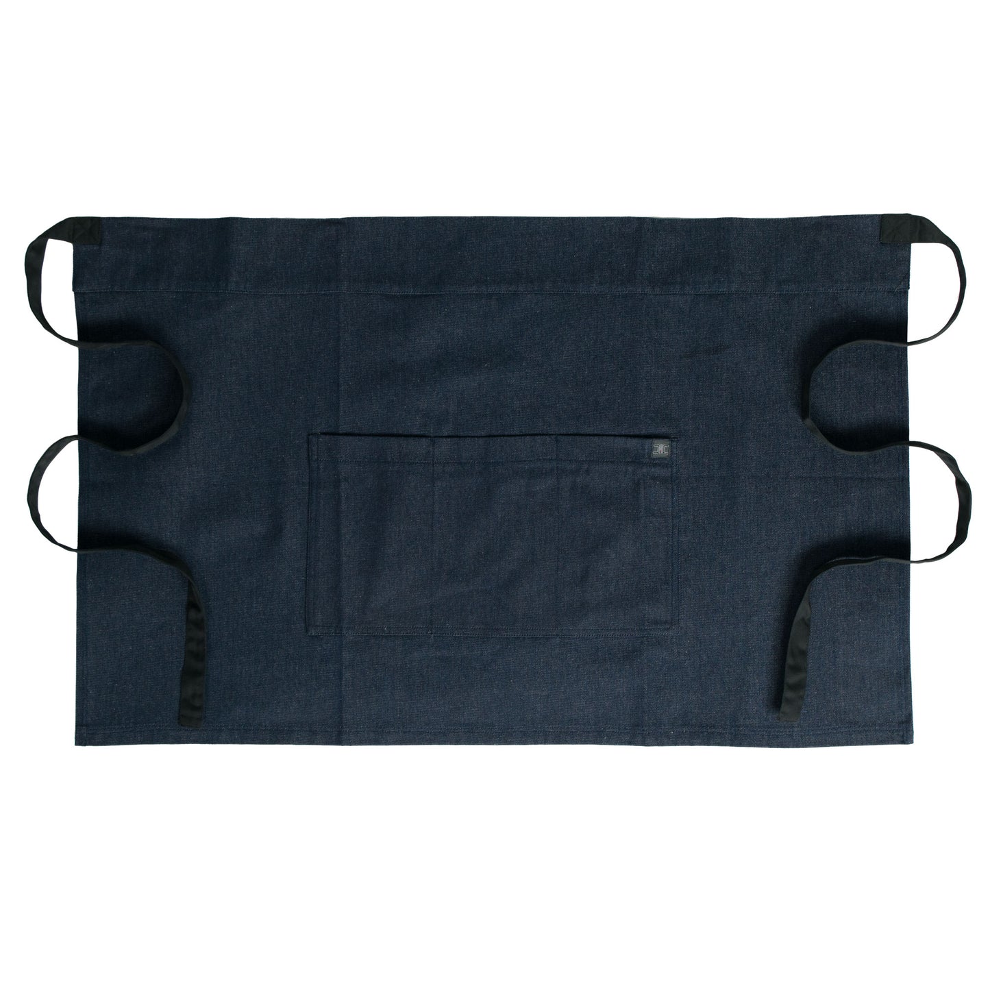 Chef Code 22" Denim Waist Apron with Large 3-section Pocket