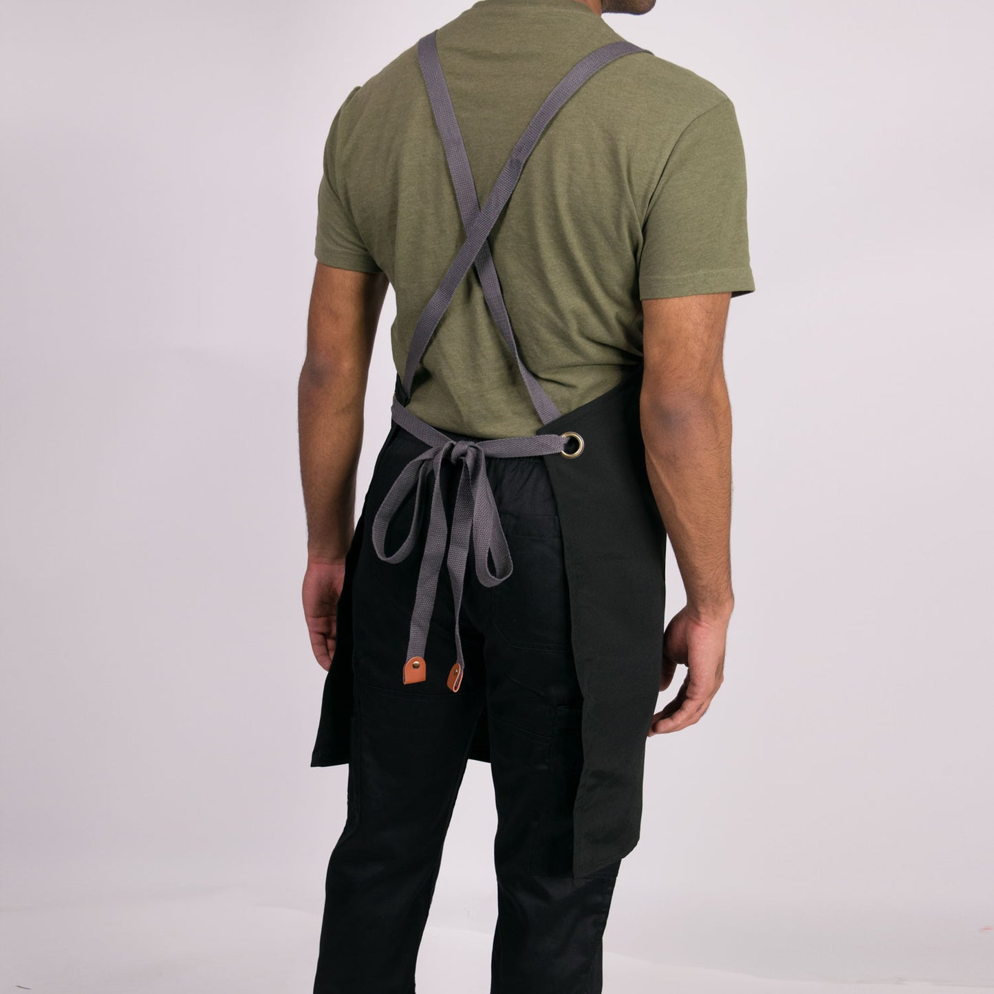 Chef Code 2-PACK CrossBack Multi-purpose Utility Apron with Adjustable Straps, Liquid Repellent