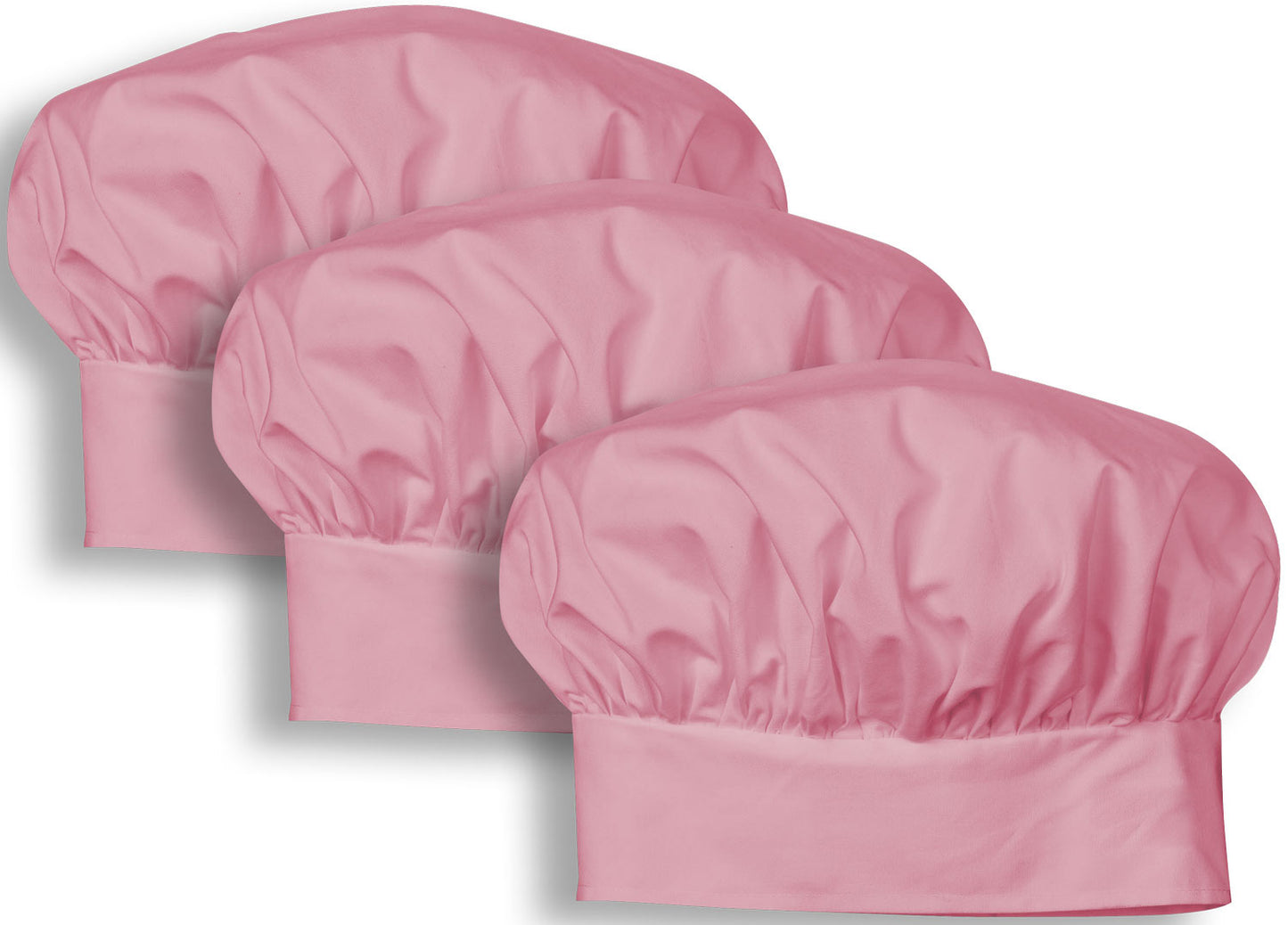 Chef Code 3-Pack Classic Chef Hat with Adjustable Back