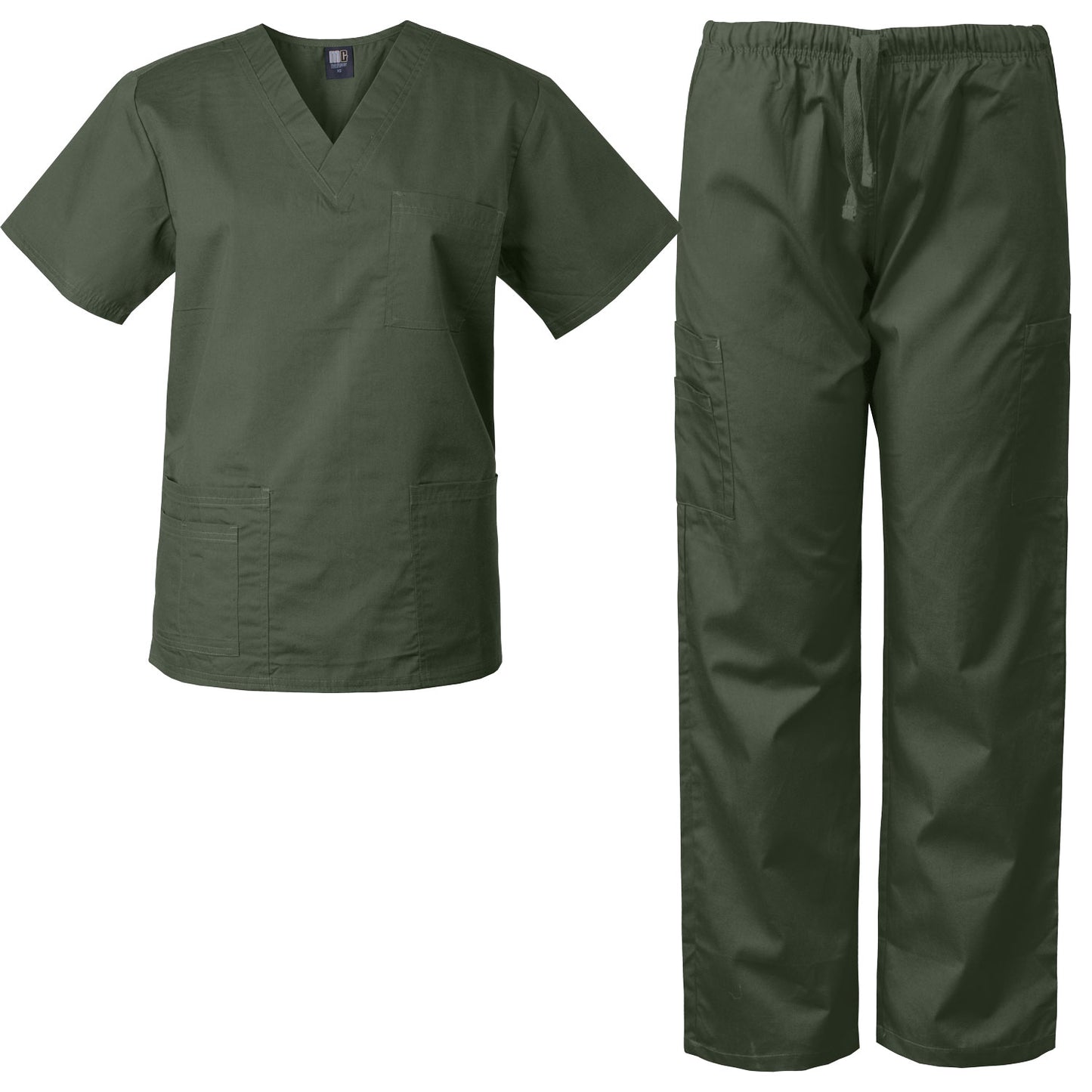 Medgear Scrubs for Men and Women Scrubs Set Medical Uniform Scrubs Top and Pants