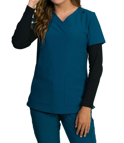 Medgear Fusion-Aspen Women's 5-Pocket Handwarmers Top