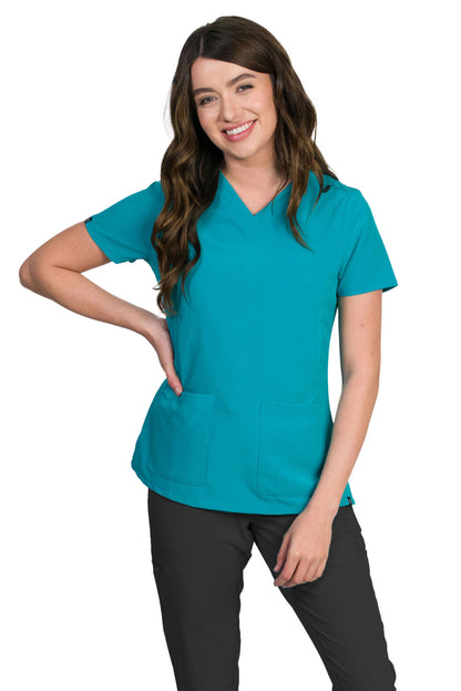 Medgear Fusion-Aspen Women's 5-Pocket Handwarmers Top