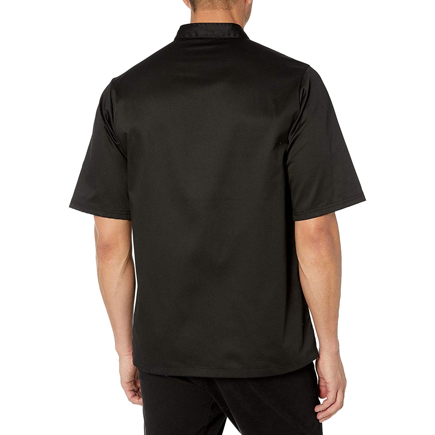 Chef Code Basic Short Sleeve Chef Coat with Pearl Buttons, Chef Jacket CC124