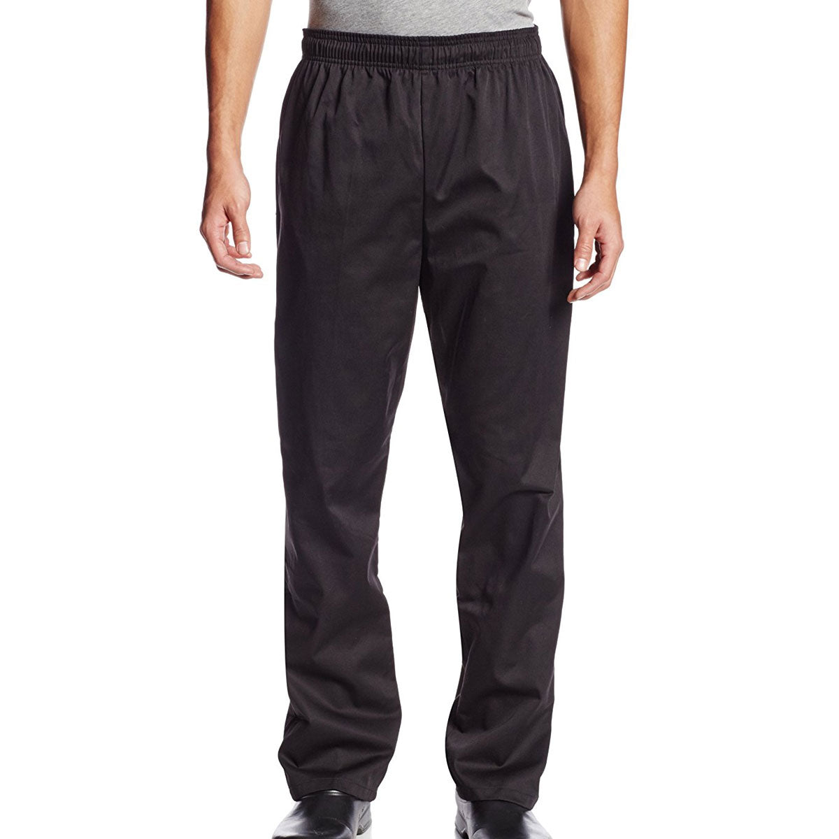 Chef Code Baggy Chef Pants with Wide 2" Elastic Waistband