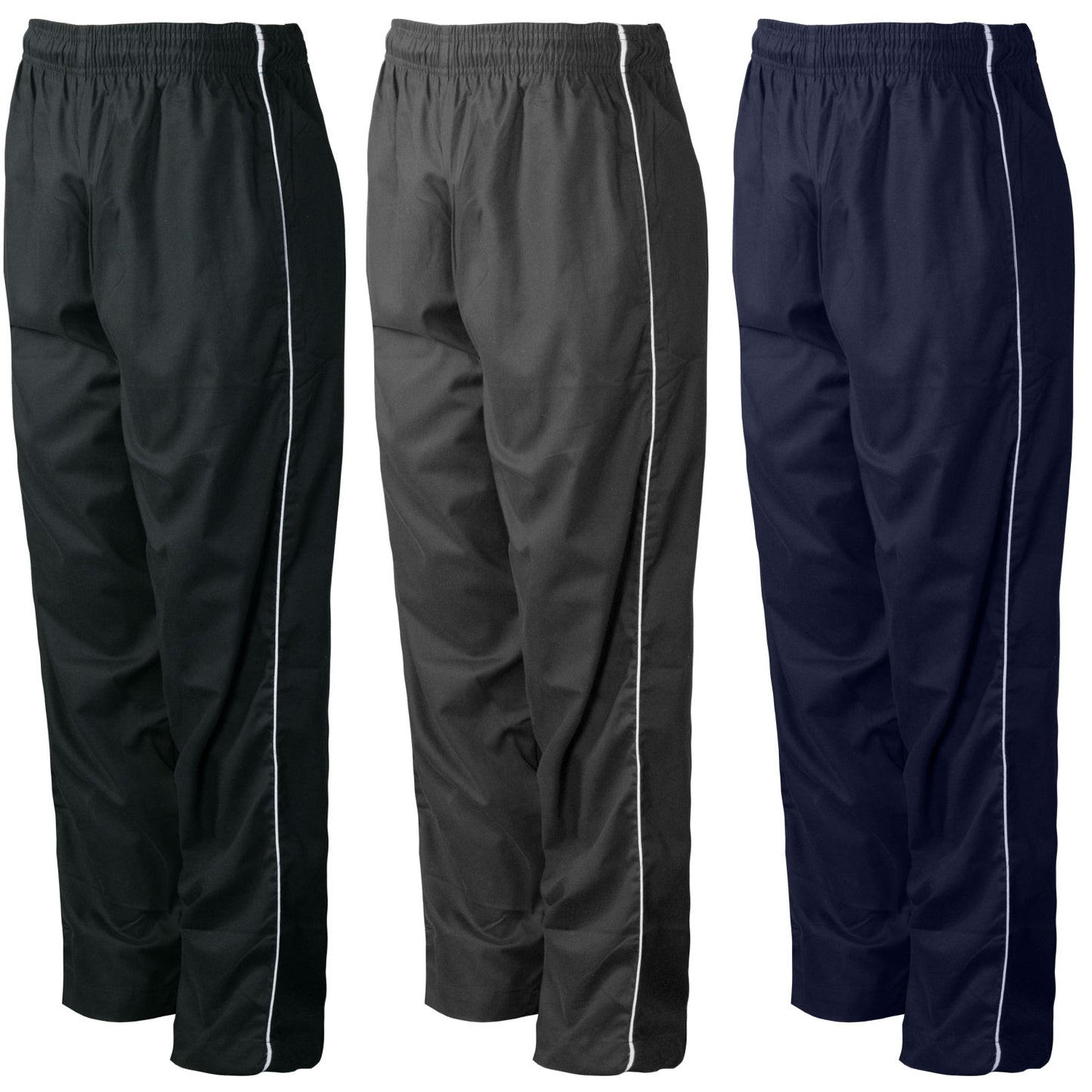 Chef Code Baggy Chef Pants with Single White Stripe