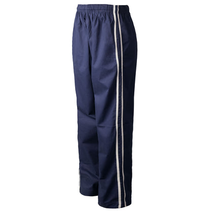 Chef Code Chef Pants, Classic Baggy with Elastic Waist, Drawstring and Stripe Detail