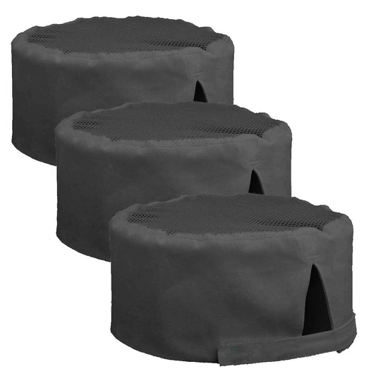 3-PACK Chef Code Chef Hat with Mesh Cool Vent, Chef Cap