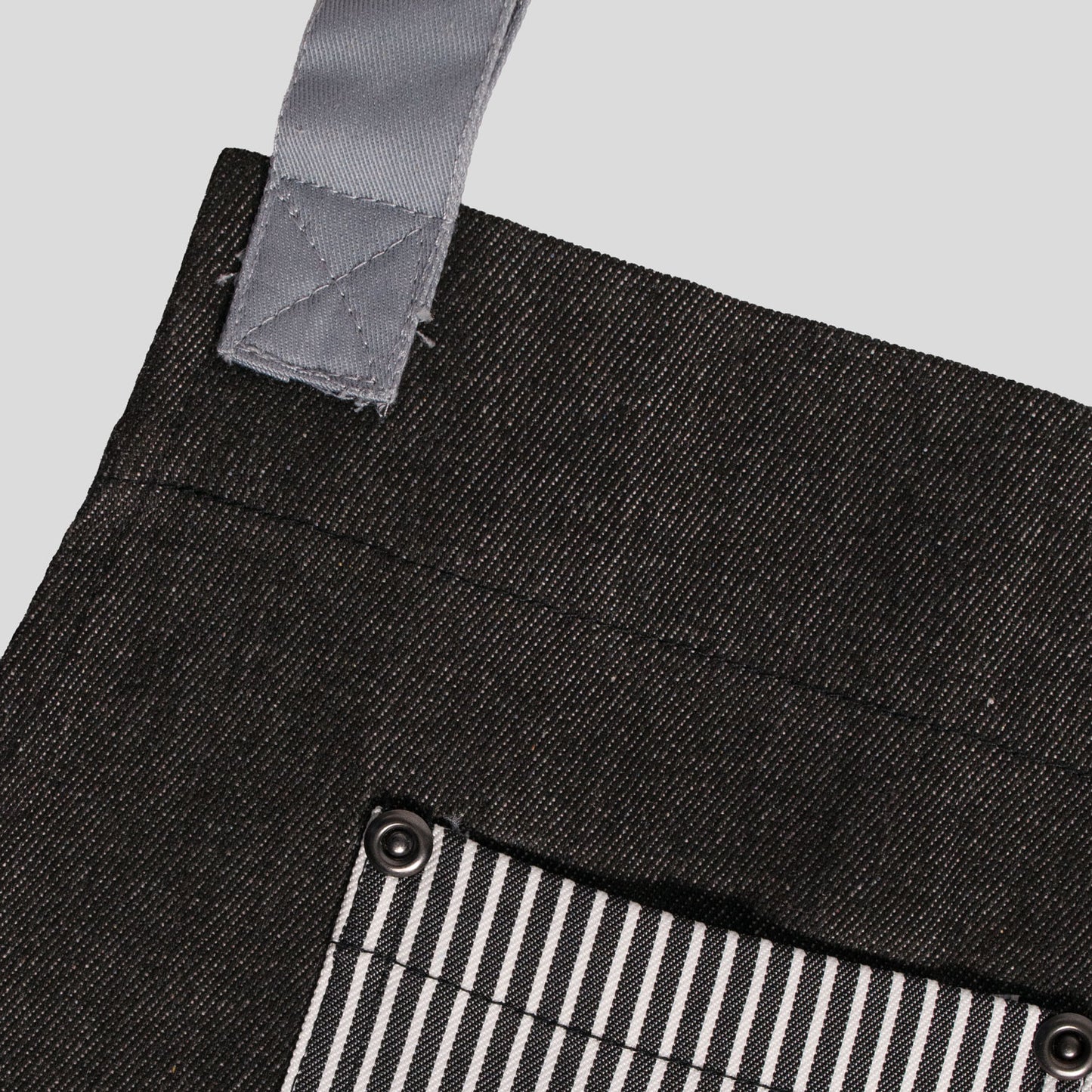 Chef Code 34" Long Denim Apron with Adjustable Neck