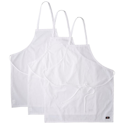 Dickies 3-Pack Bib Apron 34" Long, No Pocket