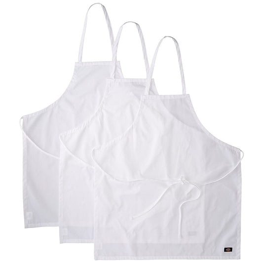 Dickies 3-Pack Bib Apron 34" Long, No Pocket