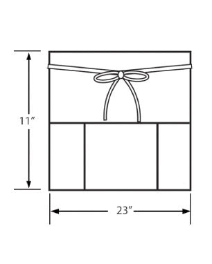 Dickies 3-Pack Server Apron 11" Long