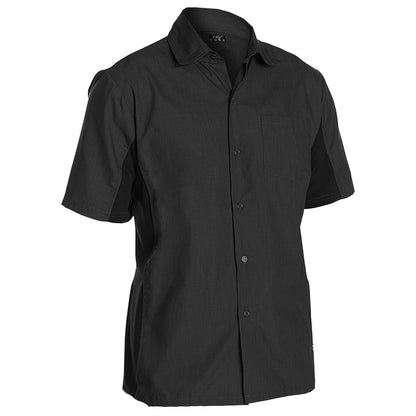 Chef Code Utility Work Shirt with Button Front and Vent Side Panels