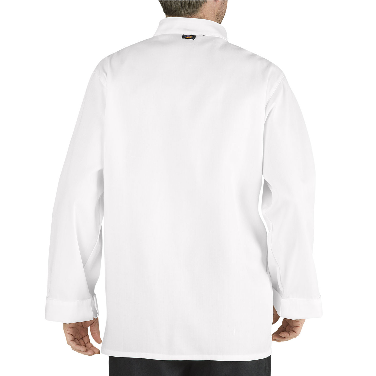 Dickies Chef Classic Long Sleeve Chef Coat with Cloth Knott Buttons DC-DMP109 