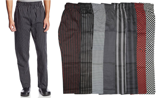 Chef Code Baggy Chef Pants with Zipper Fly CC224