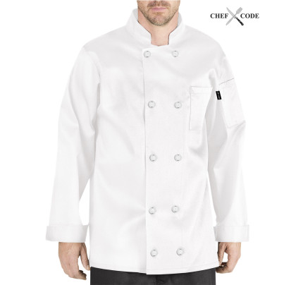 Chef Code Giovanni Chef Coat / Jacket - 100% Premium Cotton