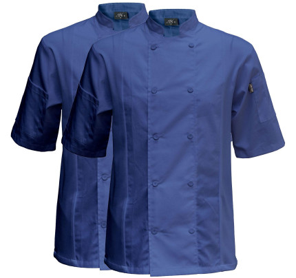 2-PACK Chef Code Cool Breeze Side Vent Chef Coat CC131