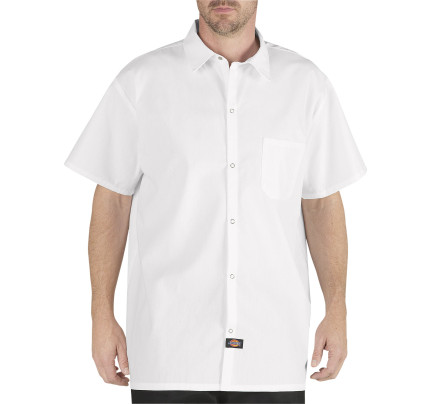 Dickies Chef Work Shirt w/ Snap Front